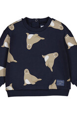 Mayoral Pullover w/Walrus Print Pant Set