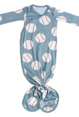 Copper Pearl Newborn Knotted Gown Slugger