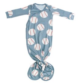 Copper Pearl Newborn Knotted Gown Slugger