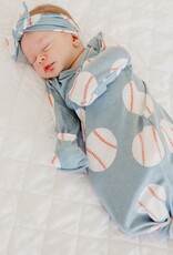 Copper Pearl Newborn Knotted Gown Slugger