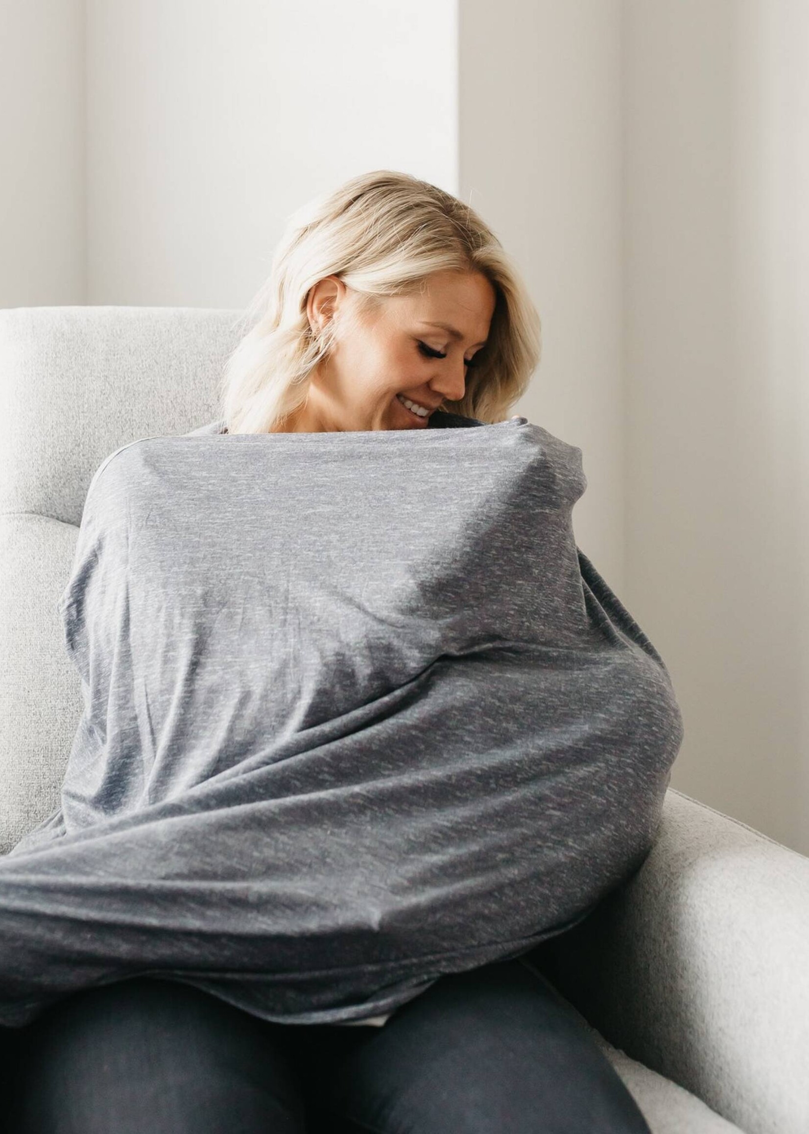 Copper Pearl Multi-Use Cover Denim