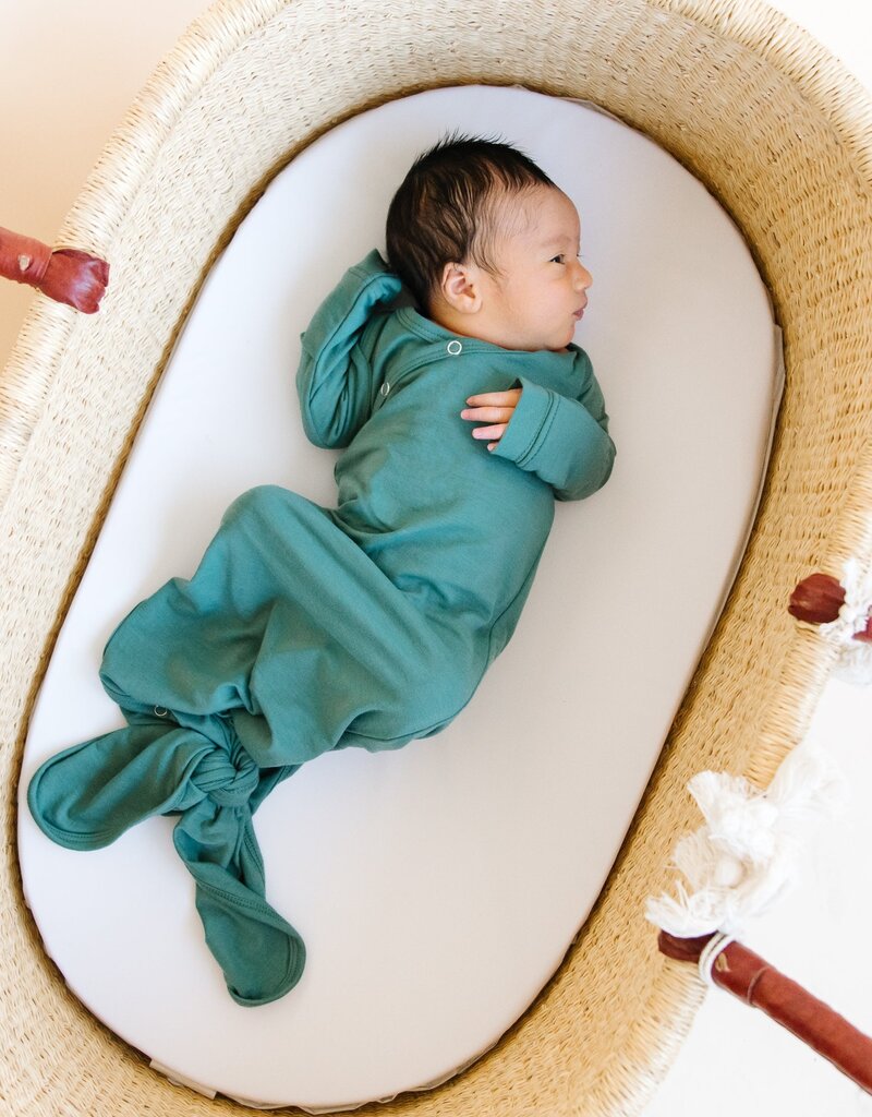 Copper Pearl Newborn Knotted Gown Journey