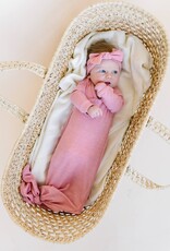 Copper Pearl Newborn Knotted Gown Darling