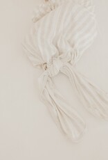 Copper Pearl Newborn Knotted Gown Coastal