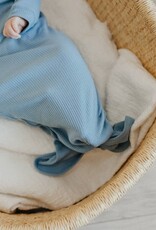 Copper Pearl Newborn Rib Knit Knotted Gown Atlantic