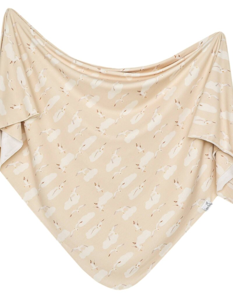 Copper Pearl Knit Blanket Gully