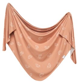 Copper Pearl Knit Blanket Cooper