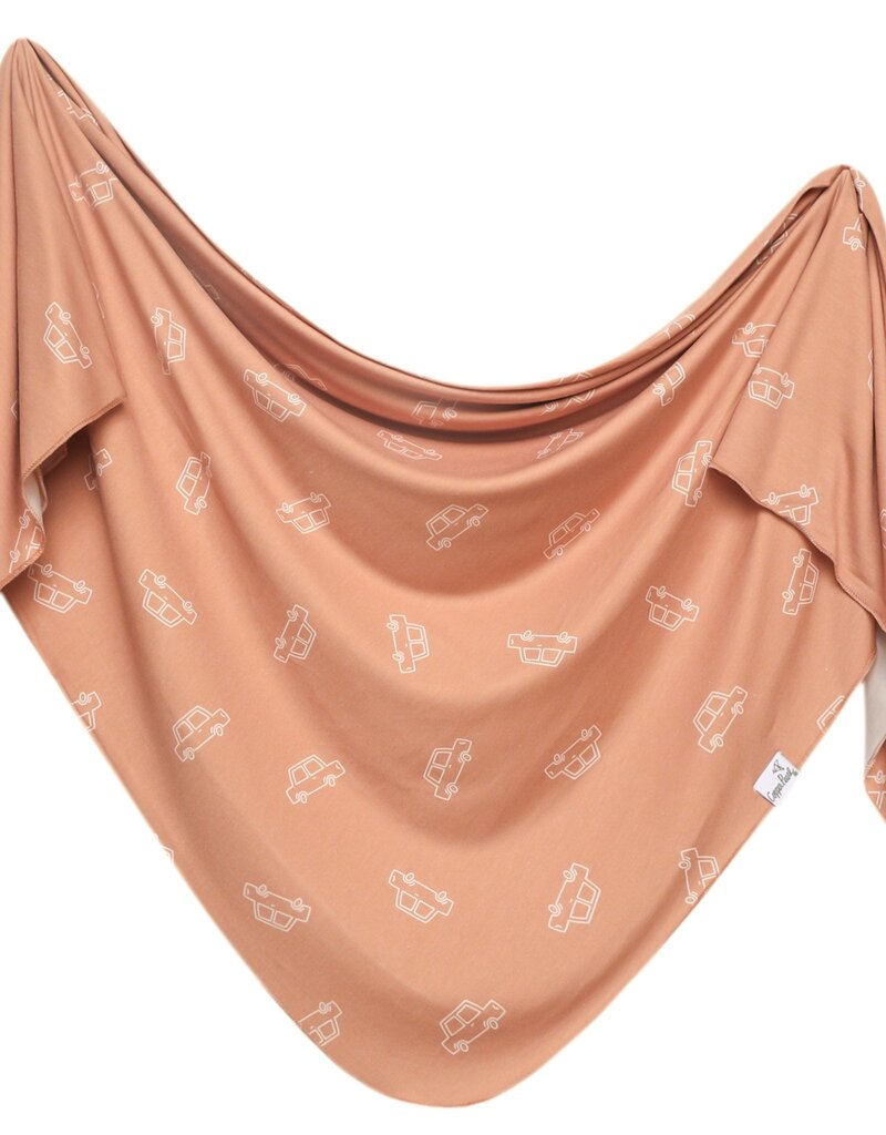 Copper Pearl Knit Blanket Cooper