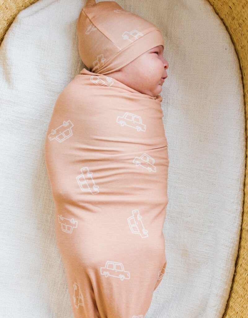 Copper Pearl Knit Blanket Cooper