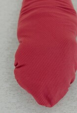 Copper Pearl Rib Knit Blanket Berry