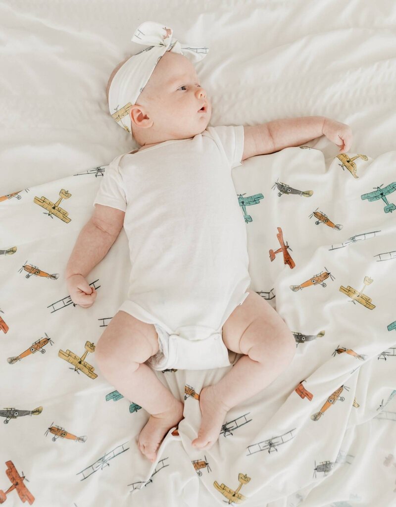 Copper Pearl Knit Blanket Ace