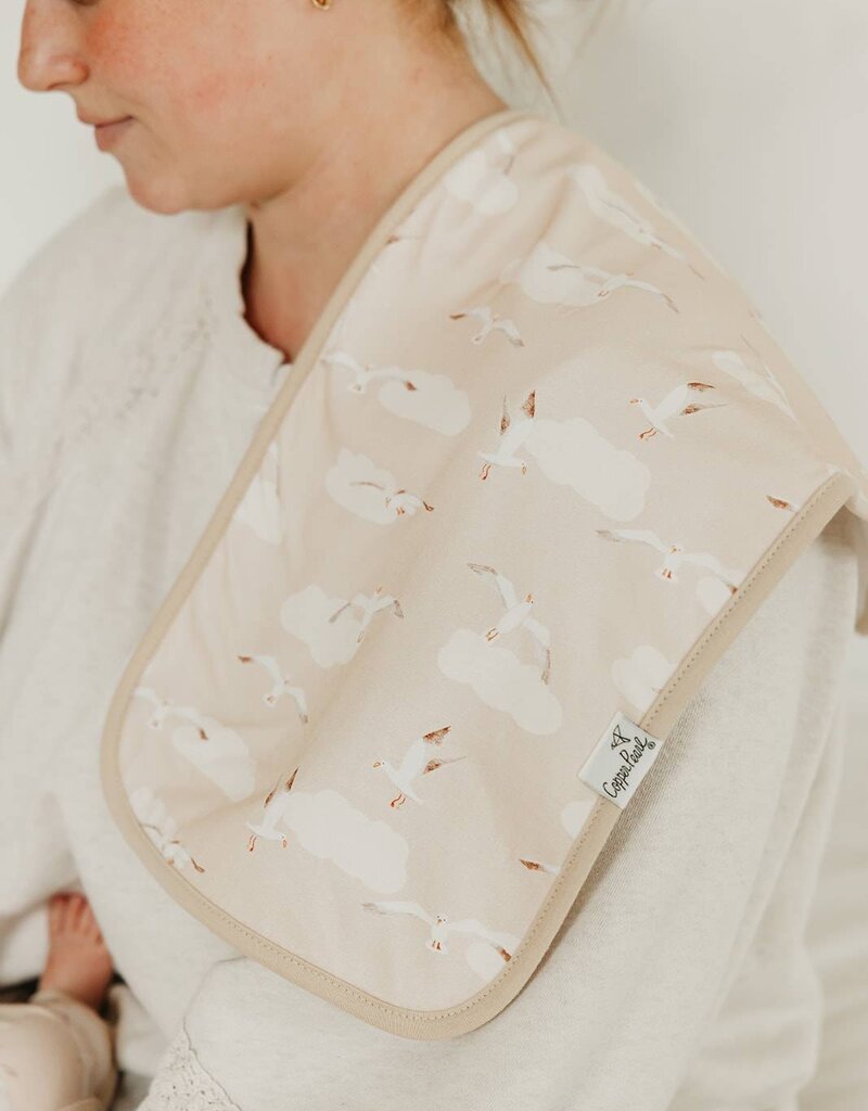 Copper Pearl Burp Cloth Set Fischer