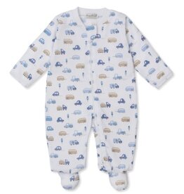 Kissy Kissy Stop Go Traffic Footie w/Zip