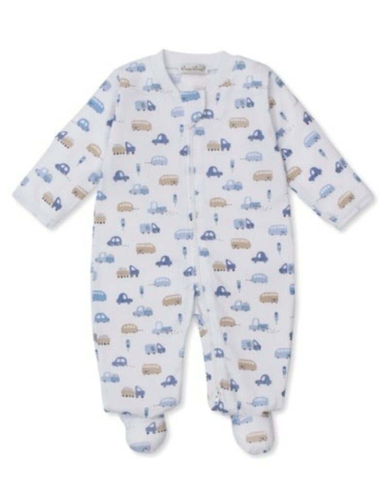 Kissy Kissy Stop Go Traffic Footie w/Zip