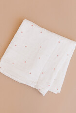The Blueberry Hill Strawberry Organic Muslin Blanket