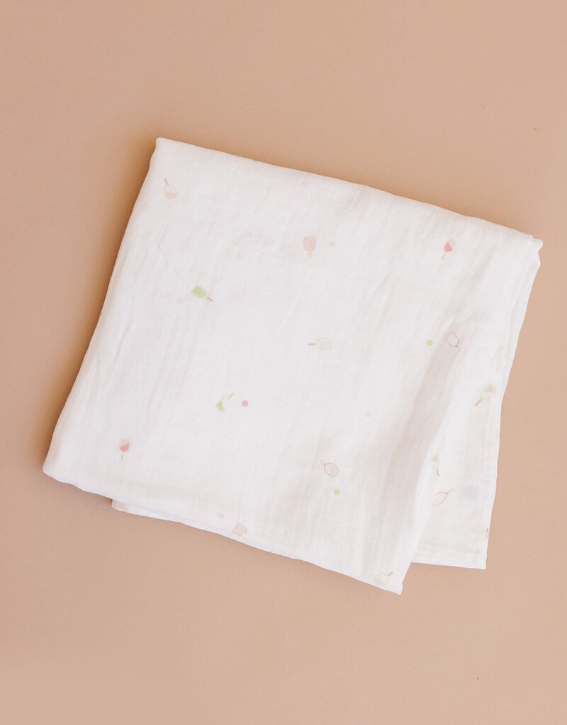 The Blueberry Hill Pickleball Sport Organic Muslin Blanket