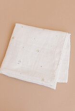 The Blueberry Hill Beach Organic Muslin Blanket