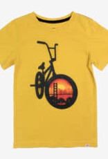 Appaman Graphic S/S Tee Bike Ride Goldenrod