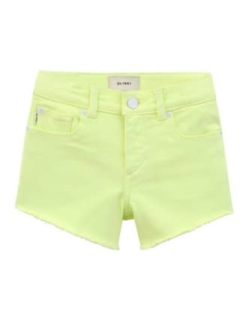 DL1961 lucy shorts cut off limeade (ultimate)