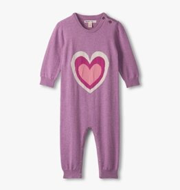 Hatley Kids hearts sweater romper