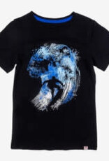 Appaman Graphic S/S Tee Catching Waves Black