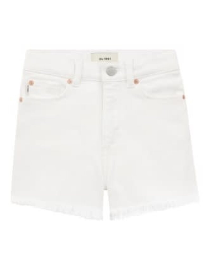 DL1961 lucy toddler shorts cut off white frayed (ultimate)