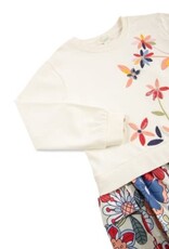 Peek Kids Flowered Multi Color Dress