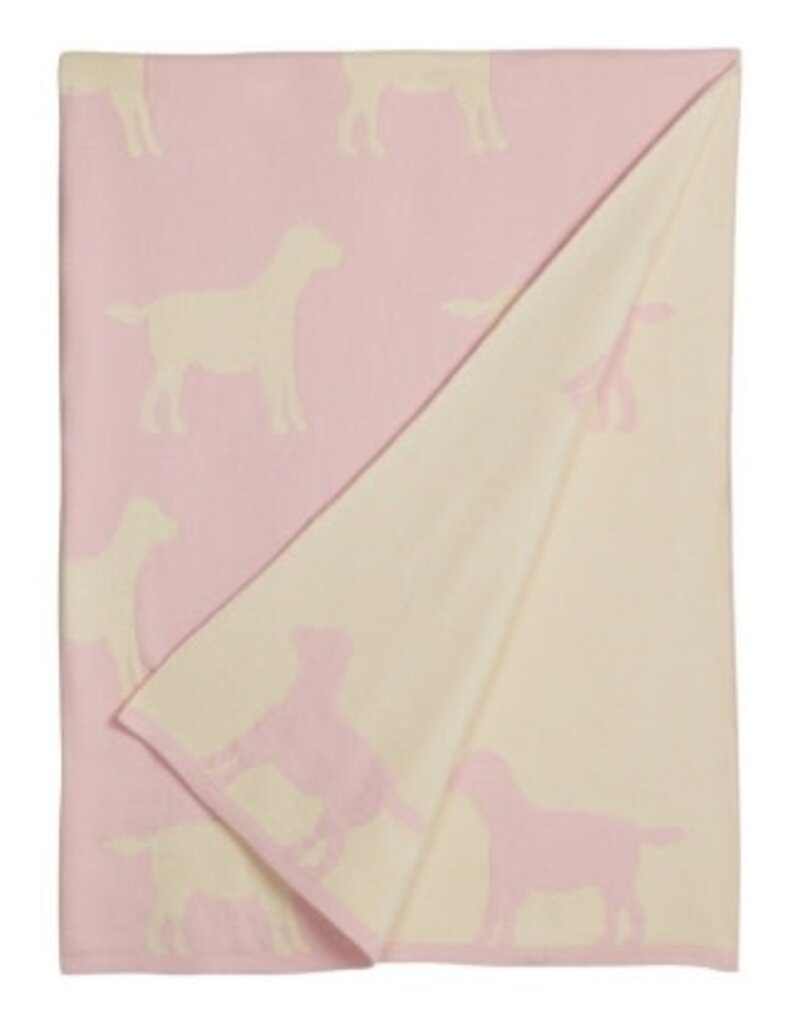 Little English Nursery Blanket Pink Lab