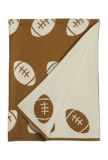 Little English Nursery Blanket Football Football