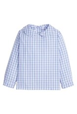 Little English Peter Pan Shirt Woodberry Plaid