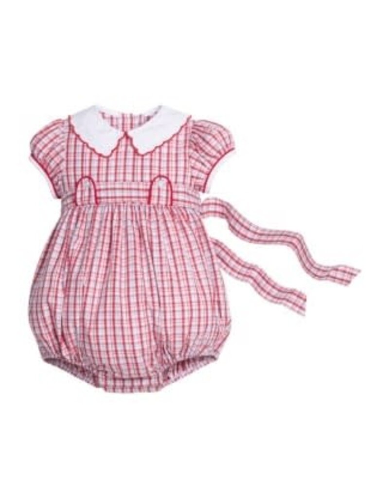 Little English Bibie Bubble Hartford Plaid