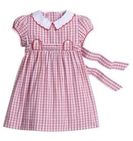 Little English Bibie Dress Hartford Plaid