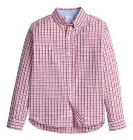 Little English Button Down Shirt Hartford Plaid