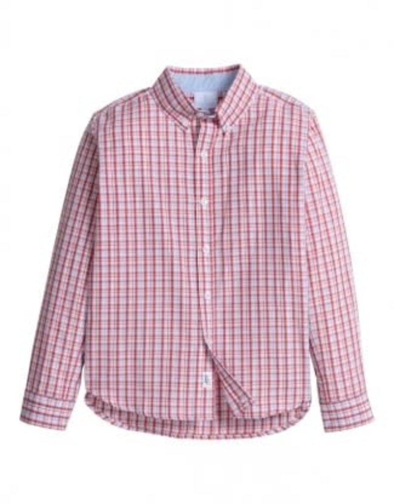 Little English Button Down Shirt Hartford Plaid