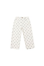 Rylee + Cru Inc. STRAIGHT LEG PANT MINI DAISY NATURAL