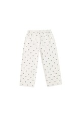 Rylee + Cru Inc. STRAIGHT LEG PANT MINI DAISY NATURAL