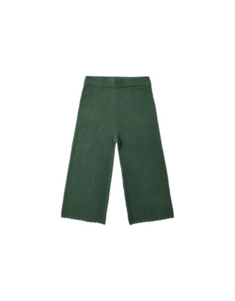 Rylee + Cru Inc. KNIT WIDE LEG PANT GREEN