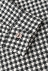 Rylee + Cru Inc. COLLARED L/S SHIRT BLACK GINGHAM