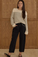 Rylee + Cru Inc. BARREL PANT || WASHED BLACK TEEN