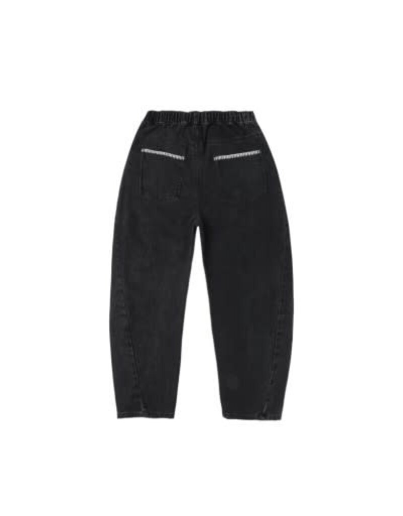 Rylee + Cru Inc. BARREL PANT || WASHED BLACK TEEN