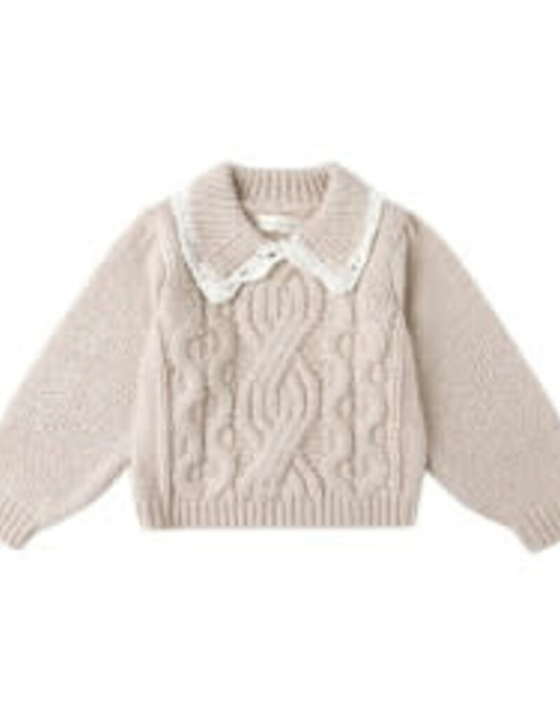 Rylee + Cru Inc. ALICE SWEATER HEATHERED ANTIQUE