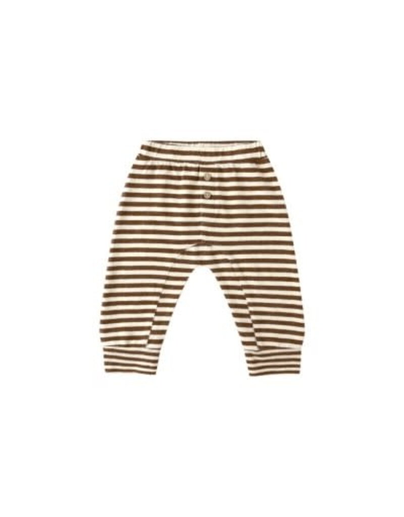 Rylee + Cru Inc. BABY CRU PANT BROWN STRIPE