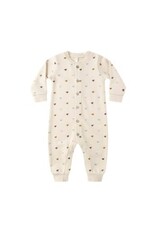 Rylee + Cru Inc. BUTTON DOWN JUMPSUIT HEARTS