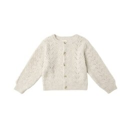 Rylee + Cru Inc. CHEYENNE CARDIGAN HEATHERED OATMEAL