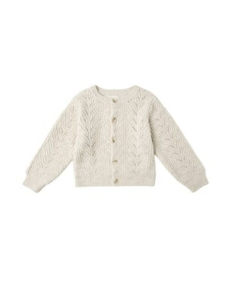 Rylee + Cru Inc. CHEYENNE CARDIGAN HEATHERED OATMEAL