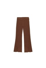 Rylee + Cru Inc. FLARE KNIT PANT BROWN