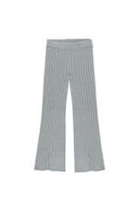 Rylee + Cru Inc. FLARE KNIT PANT DUSTY BLUE