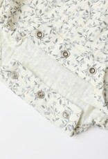 Rylee + Cru Inc. WINNIE ROMPER BLUE VINES IVORY