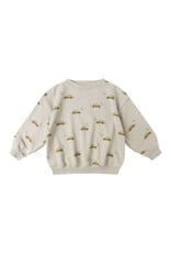 Rylee + Cru Inc. RELAXED SWEATSHIRT TAXI STONE