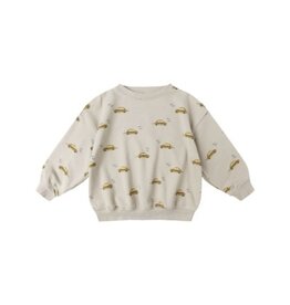 Rylee + Cru Inc. RELAXED SWEATSHIRT TAXI STONE